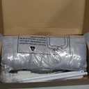 Zoratoo Cloud-Cuddle Cat Window Perch with 4-Sided Bolster, Zipper Design Cushion Window Seat for Window Sill, Sturdy Metal Frame & Easy Assembly Pet Hammock Bed for Indoor Cats (Gray, Large)