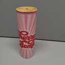 24 Oz Tumbler With Bamboo Lid, Intended For Cool And Cold Beverages