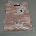 ZESICA Women's Square Neck Tops Puff Long Sleeve Shirts Fall Fashion 2026 Clothes (Pink, M)