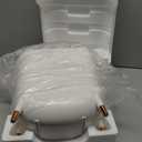 Makeup Organizer Skincare Organizers - Cosmetic Display Cases with Transparent Cover, SkinCare Organizers for Bathroom Countertop, Bedroom Vanity Desk, Lipstick Organizer, White Upgarde