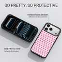 Clear TPU Phone Case Cover for iPhone with Design, Drop Protection, Cute Case for Girl Women (Point 3, iPhone 17 Pro)
