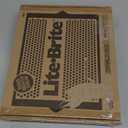 Lite Brite Ultimate Value Retro Toy, 12 Seasonal Templates, Peg Pouch, Light up Creative Activity Toy, Educational Stem, Gift for Girls and Boys, Ages 4+