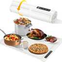 Warming Mat for Food, Food Warming Mat, Food Warmers for Buffet Party and Home Daily Use, Electric Warming Tray, Touch Control, LED Screen, Portable Design