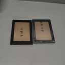 LBECUA 4x6 Picture Frame Set of 2, Wooden Picture Frames with HD Plexiglass Display Photo 4x6, Horizontal and Vertical for Wall and Tabletop, Black