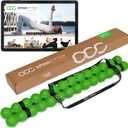 SPINEFITTER by SISSEL Green | Massager for Back & Balance | Back Trainer relieves Tension and blockages Ideal for Pilates and Yoga | to Relax The Spine | for Home & Practice