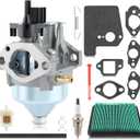 CARRBIA 16100-Z8B-901 Carburetor (BB76A A) Carb Assembly w/Tune up Kit Compatible with Honda Fits specific Engines HRR216K10 HRR216K11 HRR216K9 HRS216K5 HRS216K6 HRS216K7 Lawnmowers