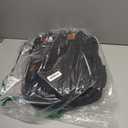 DERJUNSTAR Diaper Bag Backpack, Large Baby Bag with Changing Pad, Thick Padded Back & Straps, Laptop Compartment, Waterproof Travel Backpack with USB Port, Multi-Function for Mom & Dad, Black