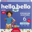 Hello Bello Dr. Seuss Babies Premium Diapers, Size 6, 42 Count: Softness & Protection for Sensitive Skin