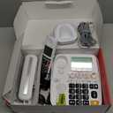 SWISSVOICE 3355 DECT 6.0 Corded Big Button Phone for Elderly with Answering Machine and Additional Cordless Handset - Loud Phones for Hard of Hearing - Hearing Aid Compatible Phones