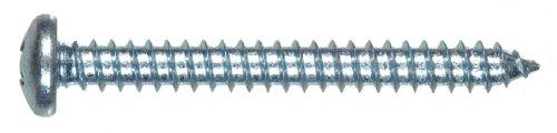 The Hillman Group 5478 Sheet Metal Screw, 10 X 1-Inch, 1 inches, zinc. 30 Pack