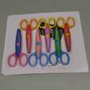 Mr. Pen Craft Scissors - Decorative Edge, 6 Pack, Zig Zag, Scrapbooking, Fancy, Pattern, Design (Bright)
