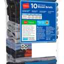 Hanes Boys' Underwear, Boxer Briefs for Boys and Toddlers, Soft Cotton, 7 and 10 Packs (M)