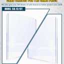 Top Loader Card Sleeves 480 ct, 35 PT Premium - 240 Hard Plastic & 240 Soft Clear Sleeves for 3" x 4" Trading Cards