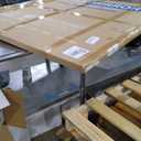 VooBang Large Black Round Bathroom Mirror, 48 inch Circle Wall Mounted Hanging Mirror with Simple Modern Circular Metal Frame for Hallway, Entryway, Living Room, Black Frame