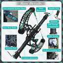 Ball Bearing Bow, Compound Bow Set That Shoots Steel Balls, Right Handed Hunting Bows for Adults, Composite Pulley Bow with Continuous Shooting