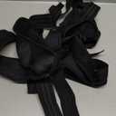 GHORTHOUD O/X Leg Type Correction Belt Leg Posture Corrector Band Bandage Unisex Teens O/X Legs Bandage Lightweight Pediatric Straighten Belt for Day and Night Black (Large)