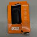 RAVEMEN CL01 Bike Tail Light, 300 Wide-Angle Rear Bicycle Light for Night Riding, Saddle Mount Bike Taillight Safety Accessories with Auto On/Off, Brake Sensing, 5 Modes, 2 Mounting Ways