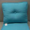 Greendale Home Fashions Outdoor Sunbrella Premium Deep Seat Cushion, 2 Piece Set, Canvas Aruba