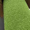 Ponsonbay Integrated Golf Hitting Mat with Ball Tray, Thickening Golf Mats Practice Outdoor & Indoor Artificial Turf Matt with 3 Tees 5 ft x 4 ft 1.02 in Thick