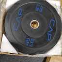 CAP Barbell Rubber Olympic Bumper Plate 45lbs, 1 Pc