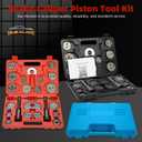 8MILELAKE Disc Brake Caliper Compressor Wind Back Tool 24pc Professional Caliper Tool Set