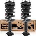 KUIPERAUTO Front Complete Struts Coil Spring Assembly 139112 Compatible with 2014-2018 Chevy Chevrolet Silverado 1500, Compatible with 2014-2018 GMC Sierra 1500 RWD Only Replacement Shock Absorbers