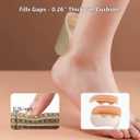 Heel Grips Liner Cushions Inserts for Loose Shoes - 2 Pairs Heel Pads Snugs for Shoe Too Big Men Women Heel Blister Protectors Filler Improved Shoe Fit and Comfort Stop Heel Slip and Blister