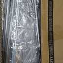 HYSEYY Heavy Duty Clothes Rack Load 450 LBS, Metal Garment Rack, Standing Rolling Clothing Rack for Hanging Clothes with Sturdy Wheels & Shelves, Portable Closet Wardrobe Rack,Sliver