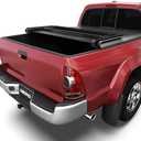 OEDRO Soft Trifold Truck Bed Tonneau Cover Fits for Toyota Tacoma 2005-2015, 6ft Bed with Track Rail System