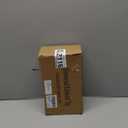Square Exhaust Tip 2.5" Inlet, A-KARCK Black Coating Rectangle Exhaust Tailpipe Tip 3" x 5.5" Outlet 9.5" Long, Clamp on Design
