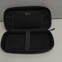 ivoler Carrying Case for Nintendo Switch 2 Model(2025), Portable Hard Shell Pouch Carrying Travel Game Bag for Nintendo Switch 2 Accessories Holds 12 Game Cartridge (Black) (7.9'')