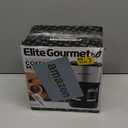 Elite Gourmet EHC9420 Automatic 5-Cup Brew & Drip Coffee Maker with Pause N Serve Reusable Filter, On/Off Switch, Water Level Indicator