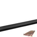 2-Pack Free Hanging T Shelf Bracket, Solid Heavy Duty Steel Knee Wall Hidden Granite Countertop Support Floating Bracket Hardware, Universal ,16 Inch , DIY Projects , Screws Included