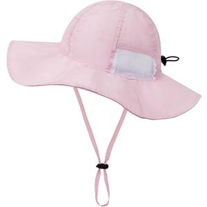 Kids Bucket Hat UPF 50+ Sun Hats for Toddler Beach Hat Boys Girls Wide Brim Kids Fishing Safari Hat Outdoor