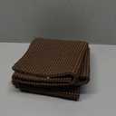 IOHOUZE Small Area Rug 2x3 Washable Woven Rugs for Entryway Non Slip Rubber Backed Front Door Rugs Indoor Doormat Throw Rug Floor Carpet for Entrance Kitchen, Brown