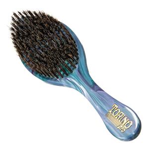 Torino Pro Curve Wave Brush #201 – Medium Hard Reinforced Curved 360 Wave Brush – Shower Brush for Washing & Styling 360 Waves – Great for Wolfing and Getting Down to Your Scalp