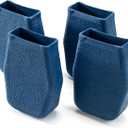 AC19-2 Extension Ladder Covers Compatible with Most Werner Fiberglass & Aluminum Extension Ladders, Ladder Bumper Boots Designed to Snap Over Non-Wood Ladder Rail End Caps - 2 Pair