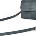 CHOLISS Small Crossbody Bags for Women, Vegan Leather Cell Phone Purse, Mini Travel Purse with Adjustable Strap Womens Gifts (07 Navy Blue)