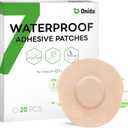 Onida Dexcom G7 Adhesive Patches 20PCS,Waterproof Over Patches for G7 & Stelo Flexible CGM Tape,Pre-Cut Adhesive Medical Tape, Continuous Glucose Monitor Sensor Cover