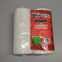 Brawny Tear-A-Square 3-Ply Paper Towels, 2 Double Rolls = 4 Regular Rolls, Strong, Absorbent, and Durable with 3 Sheet Sizes (Quarter, Half, Full)