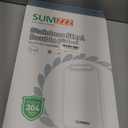 Stainless Steel Cutting Board for Kitchen, 2-in-1 Double-Sided Chopping Board, Food Grade Stainless Steel/PP (Silver, Set of 2(S+M))