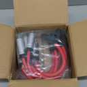 High Performance Spark Plug Wires Compatible with Chevy Silverado Suburban Avalanche for GMC Yukon Sierra V8 4.8L 5.3L 6.0L 6.2L 2000 2001 2002 2003 2004 2005 2006 2007 2008 2009