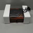 Vinyl Record Player Wireless Turntable with Builtin Speakers and USB BeltDriven Vintage Phonograph Record Player 3 Speed for Entertainment and Home Decoration