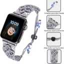 Euler 3rd Generation Colorful Nylon Thread Hand-Braided Watch band for Apple Watch Series 9 8 7 6 SE 5