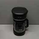 Mr. Coffee 12-Cup Switch Coffee Maker Black: Electric Drip Coffee Machine, 60 oz Capacity, Dishwasher-Safe Parts