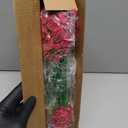 20 Bundles Fuchsia Artificial Flowers for Outdoors, UV Resistant Fake Flowers with Plastic Plants for Outside , Faux magenta Silk Flower for outdoor Planters ,Hot Pink Realistic Plant Decor-Rosy