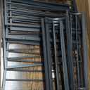 39.4'' Dog Crate Furniture, L Indoor Dog Kennel Dogs Cage, Modern Decorative Pet House for Small/Medium/Large Dogs, Anti-Chew & Anti-Escape, Kennel End Side Table, Rustic Brown DFC88701B