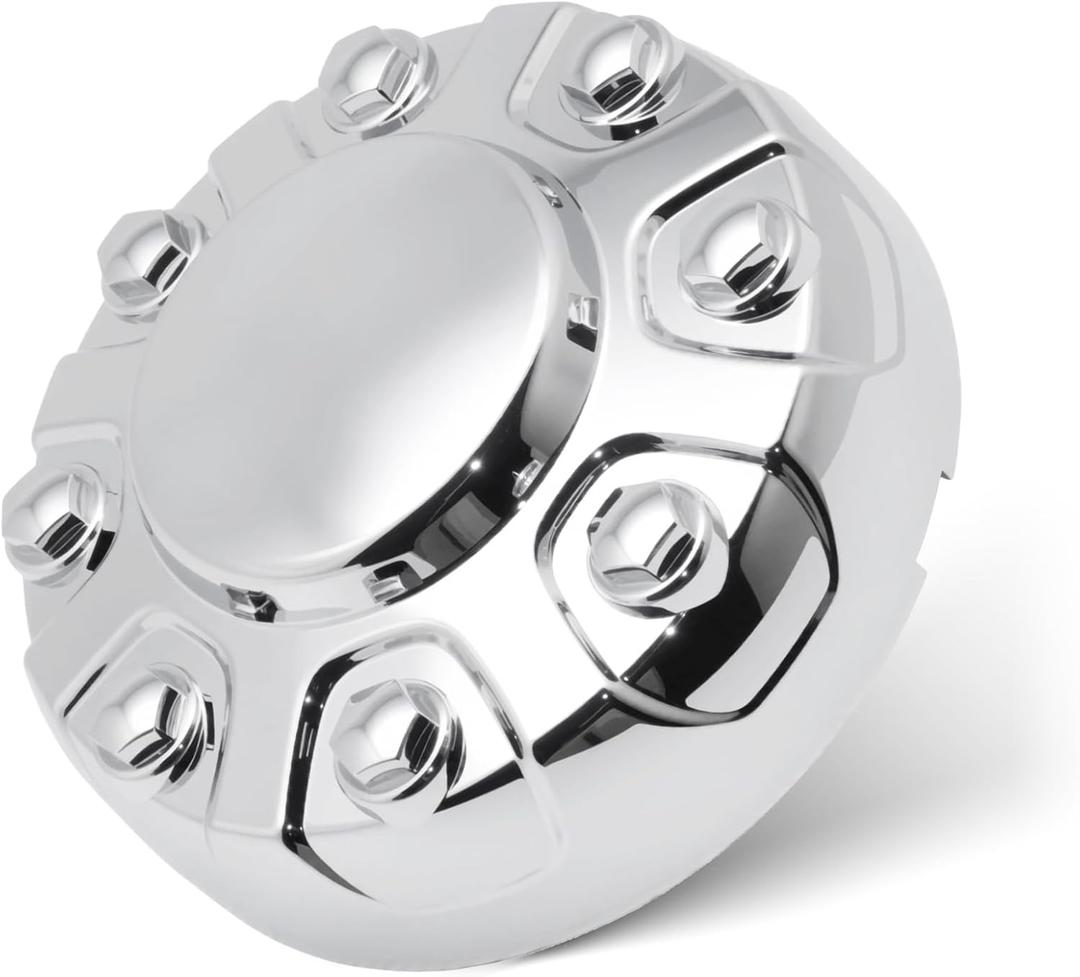 Chrome Wheel Center Cover Hub Cap Compatible with Dodge Ram 2500 3500 SRW 2019-2024, Chrome Hub Cap Replacement for 6PG02SZ0AB 6PG02SZ0AC 68636895AA