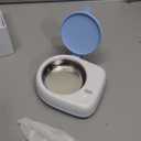 Rechargeable Ultrasonic Retainer Cleaner Machine | 50kHz 1.9 inch Ultra-Thin Portable | Night Guard Aligners Jewelry |6pcs Cleaner Tablets Included | Quick & Deep Clean Modes | Oral Dental Care (Light Blue)