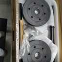 CAP Barbell 40-Pound Adjustable Cement Dumbbell Set Versatile Weights for Home Gym Excellence